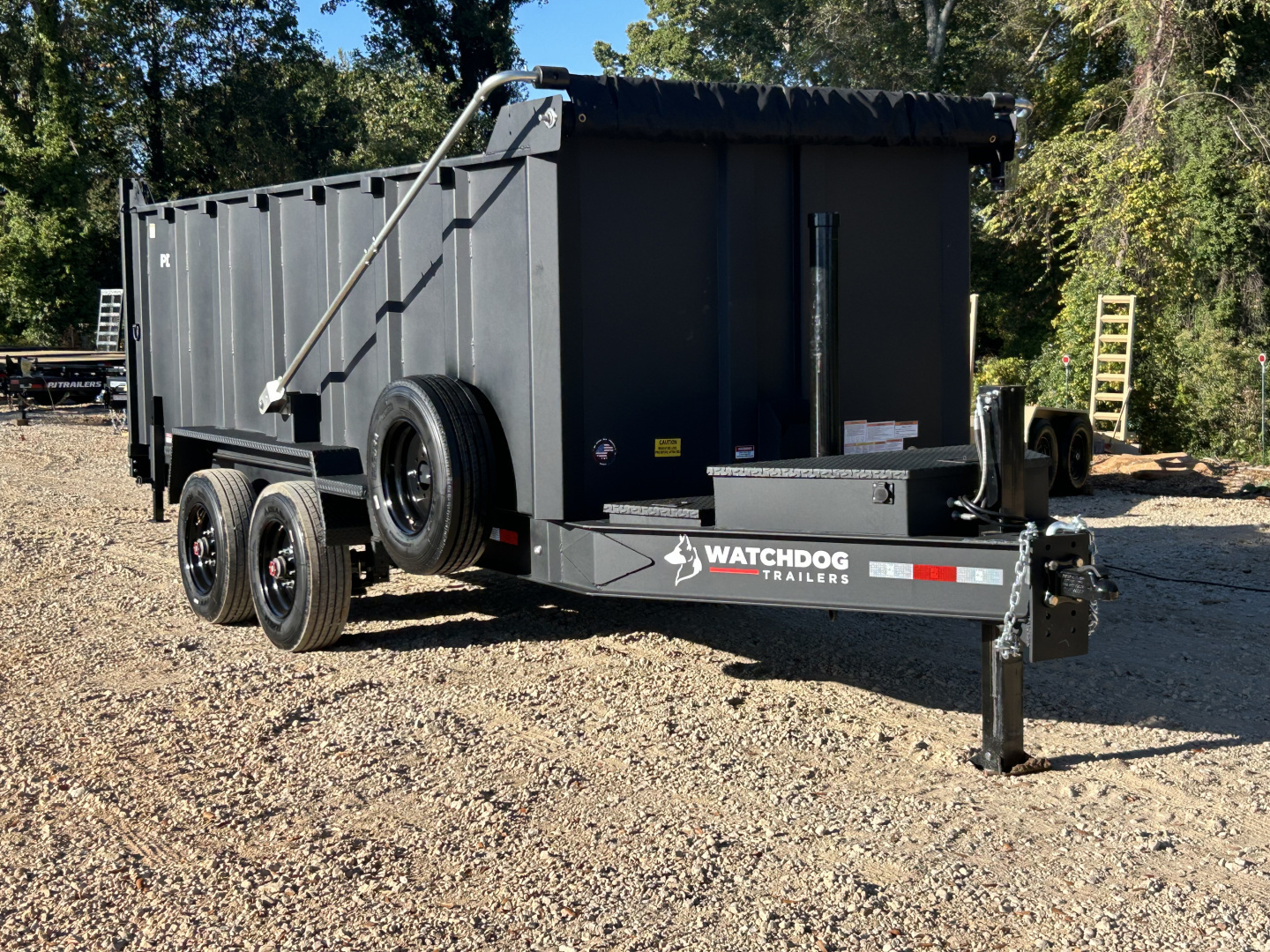 New 2026 Watchdog Trailers 7x16 22k Pro Series Dump Trailer