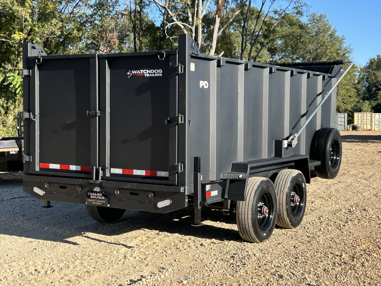 New 2026 Watchdog Trailers 7x16 22k Pro Series Dump Trailer