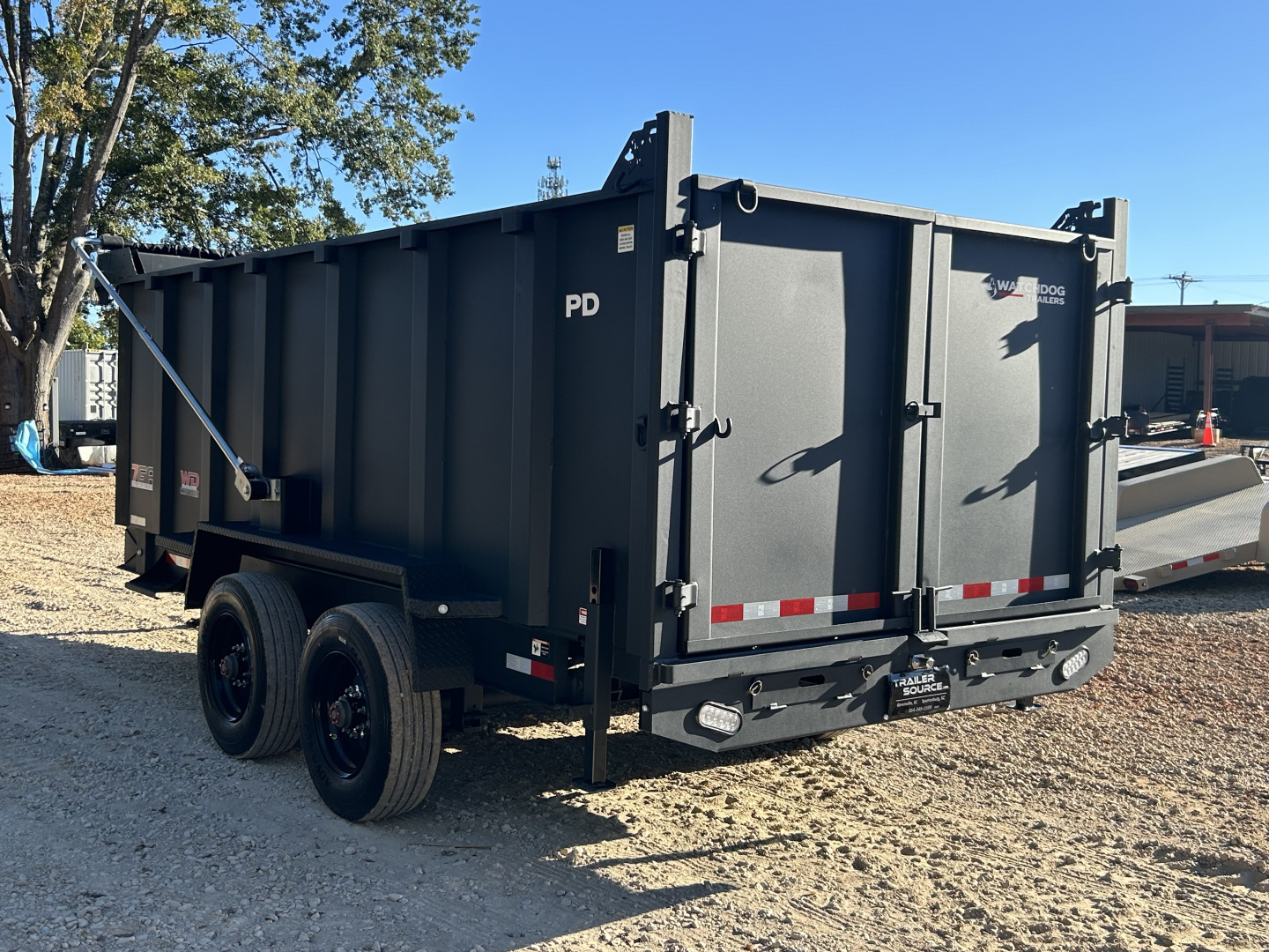 New 2026 Watchdog Trailers 7x16 22k Pro Series Dump Trailer
