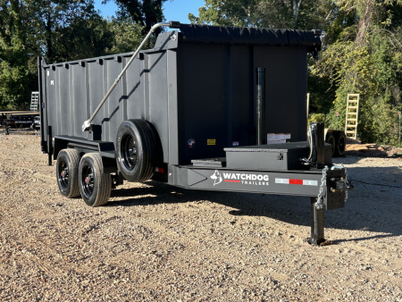 New 2026 Watchdog Trailers 7x16 22k Pro Series Dump Trailer