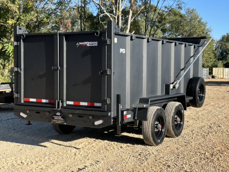 New 2026 Watchdog Trailers 7x16 22k Pro Series Dump Trailer