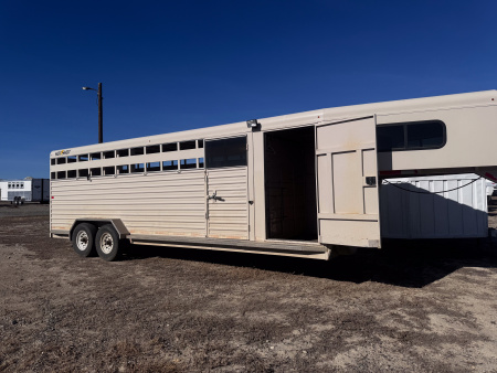 Used 2012 Trails West 24' Hotshot Horse Trailer