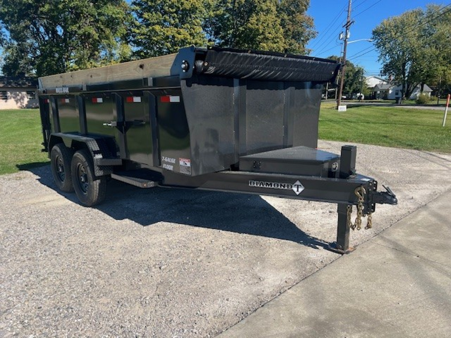 New 2026 Diamond T 83x14 14K 36" Sides Scissor Dump Trailer