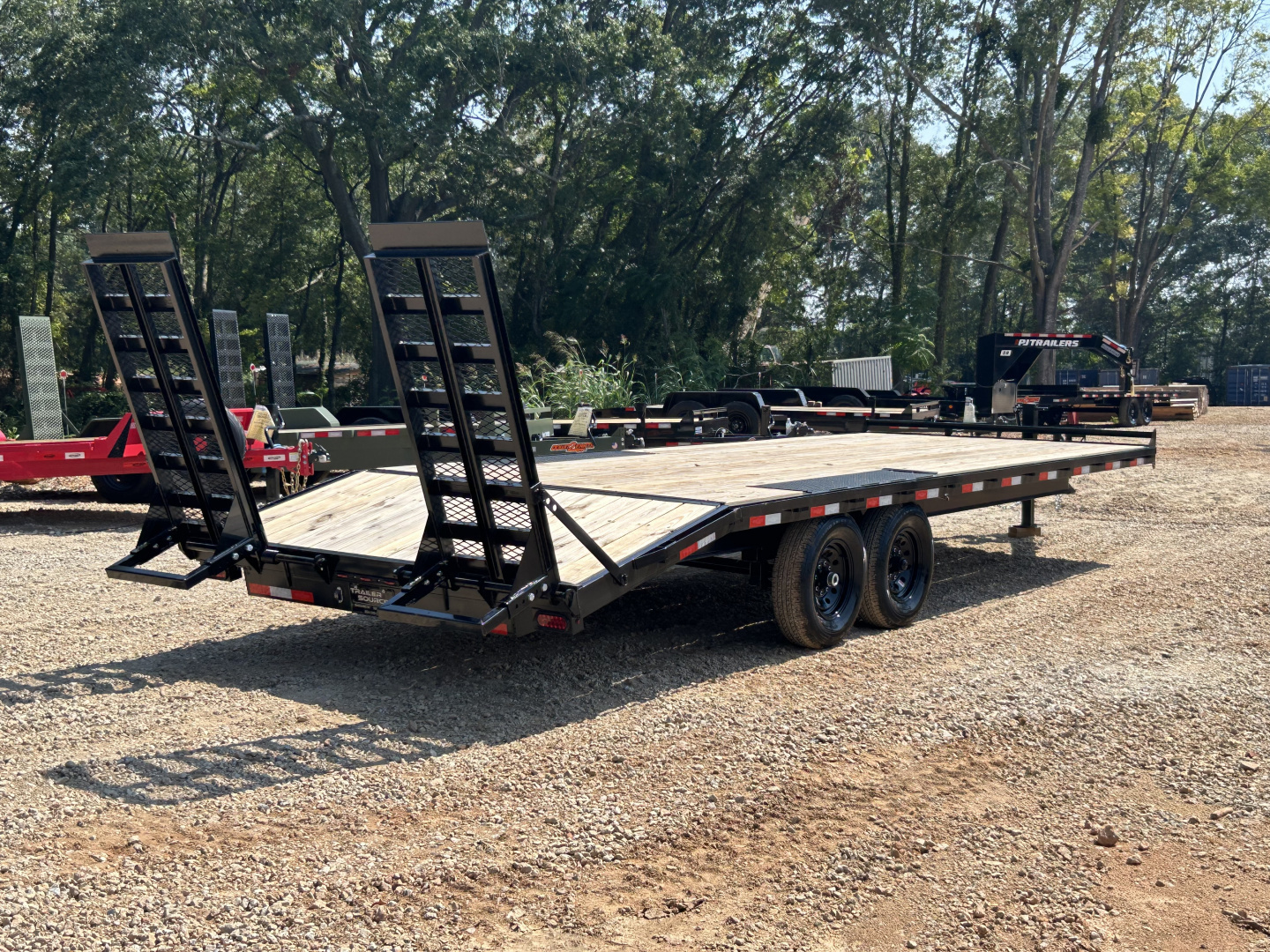 New 2026 Down 2 Earth Trailers 8.5x24 14K Deckover Trailer Equipment Trailer