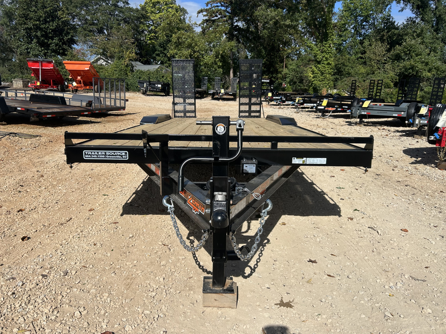 New 2026 Down 2 Earth Trailers 8.5x22 17.5k Driveover Equipment Trailer