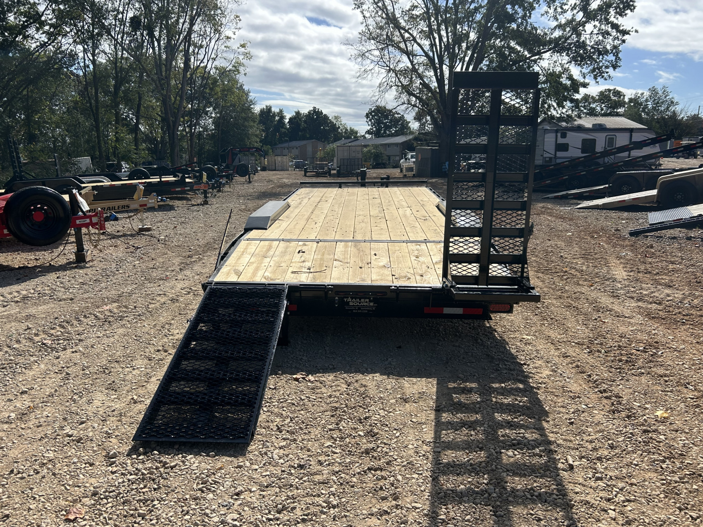 New 2026 Down 2 Earth Trailers 8.5x22 17.5k Driveover Equipment Trailer