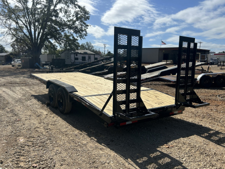 New 2026 Down 2 Earth Trailers 8.5x22 17.5k Driveover Equipment Trailer