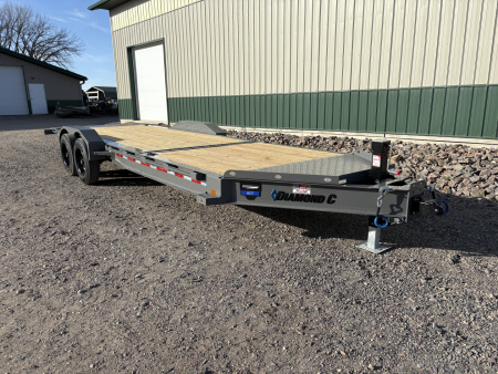 New 2026 22' 18k Diamond C Low-Pro Tilt Trailer