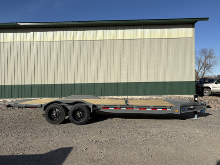 New 2026 22' 18k Diamond C Low-Pro Tilt Trailer