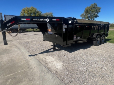 New 2026 Diamond T 83x16 16K 36  Sides Dump Trailer