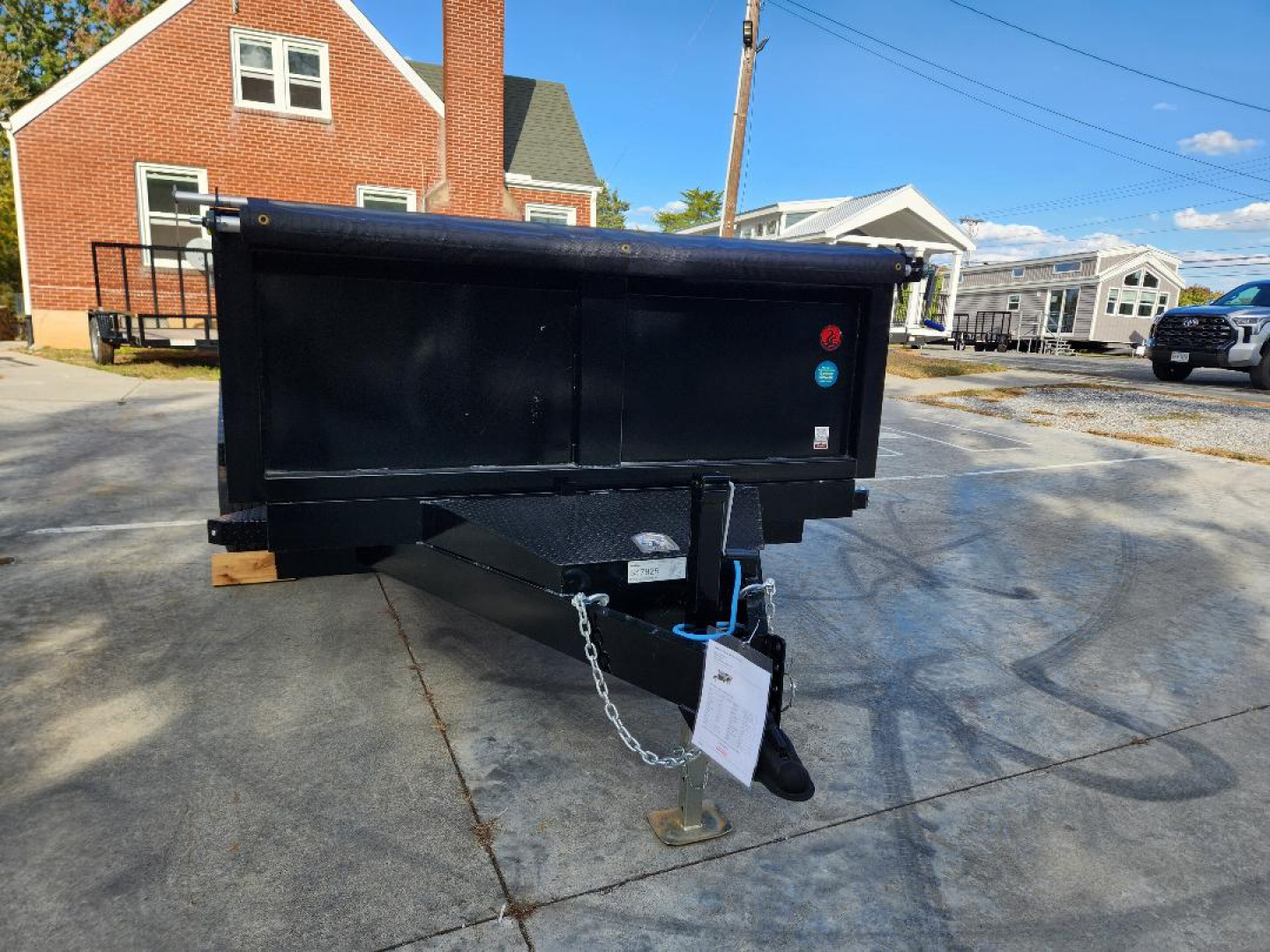 New 2025 Hawke Trailers 7X12 Dump Trailer