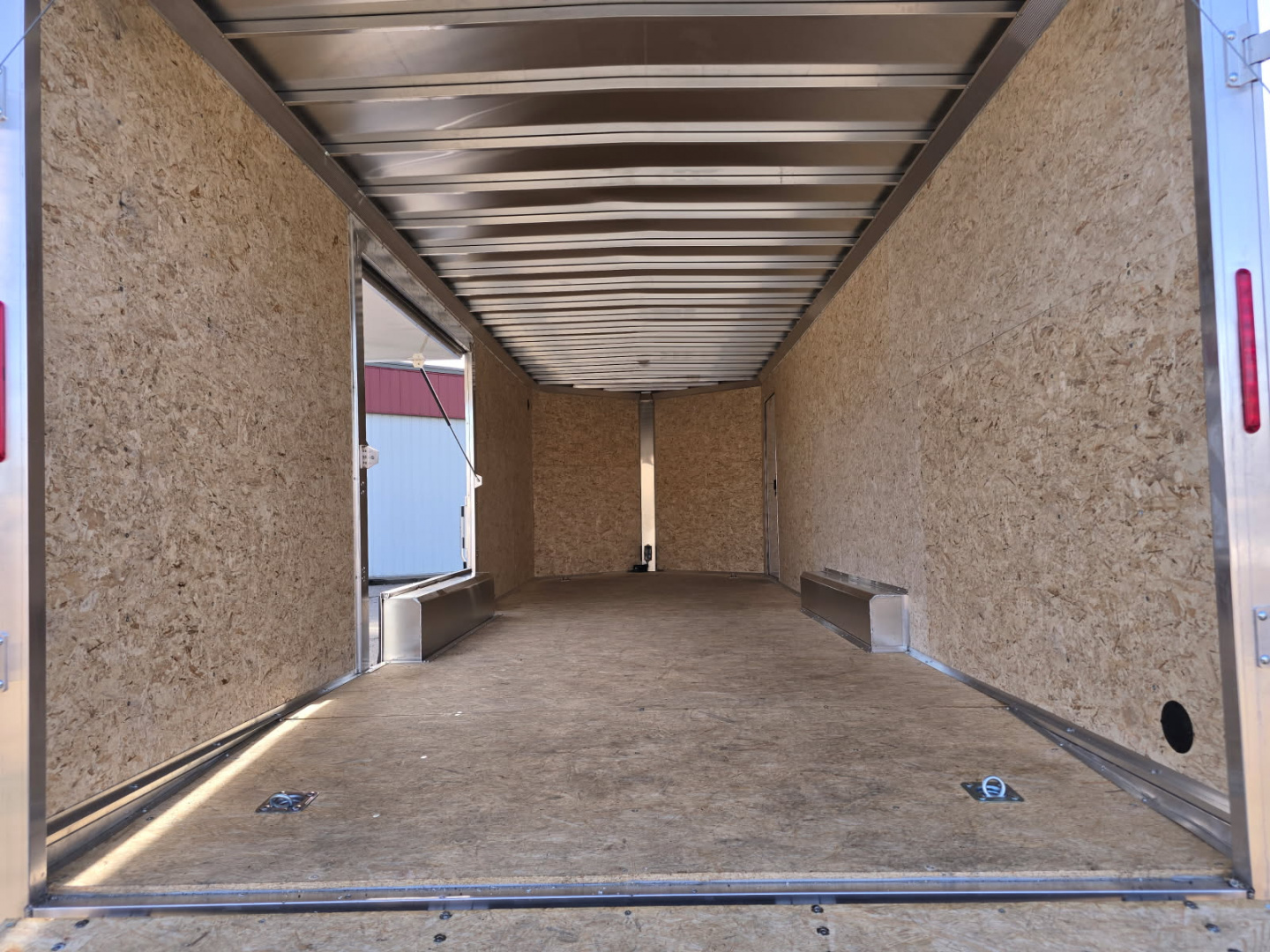 New 2026 ALCOM 8.5x24 with Elite door and extra wall height Cargo / Enclosed Trailer