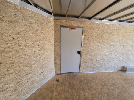New 2026 ALCOM 8.5x24 with Elite door and extra wall height Cargo / Enclosed Trailer