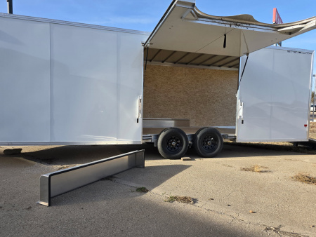 New 2026 ALCOM 8.5x24 with Elite door and extra wall height Cargo / Enclosed Trailer