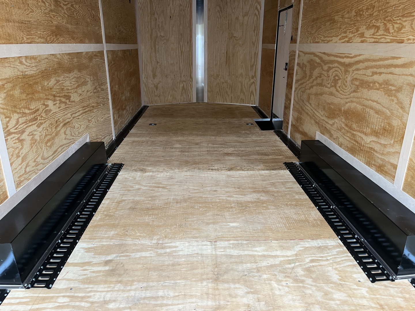 New 2026 Homesteader 8 x 24' UTV Trailer - 84" Interior - 9950# GVWR - BLACK - BLACKOUT - E-TRACK