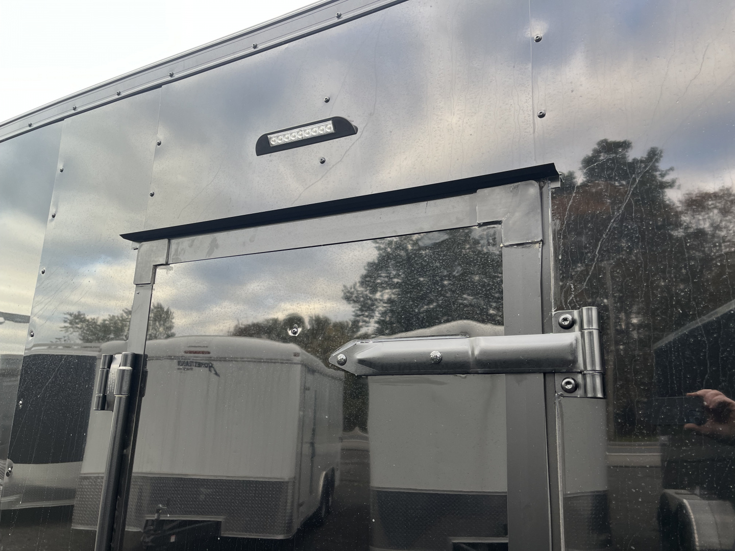 New 2026 Homesteader 8 x 24' UTV Trailer - 84" Interior - 9950# GVWR - BLACK - BLACKOUT - E-TRACK