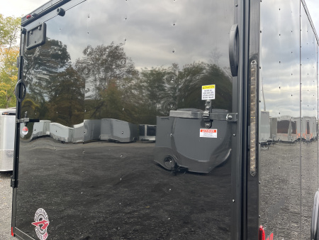 New 2026 Homesteader 8 x 24' UTV Trailer - 84" Interior - 9950# GVWR - BLACK - BLACKOUT - E-TRACK