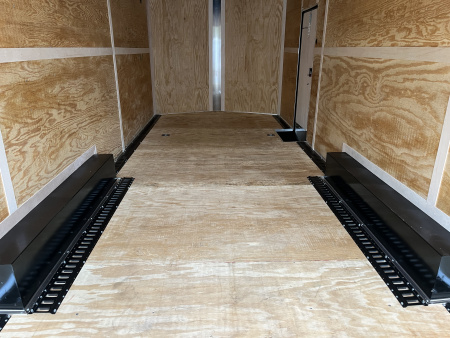 New 2026 Homesteader 8 x 24' UTV Trailer - 84" Interior - 9950# GVWR - BLACK - BLACKOUT - E-TRACK