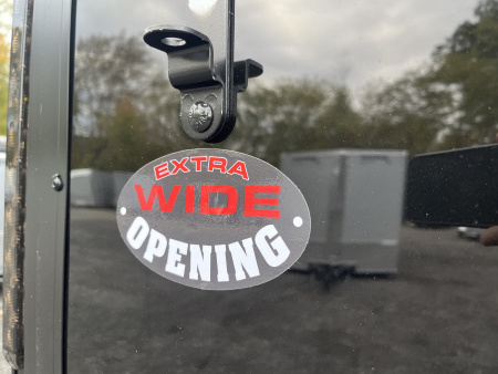 New 2026 Homesteader 8 x 24' UTV Trailer - 84" Interior - 9950# GVWR - BLACK - BLACKOUT - E-TRACK