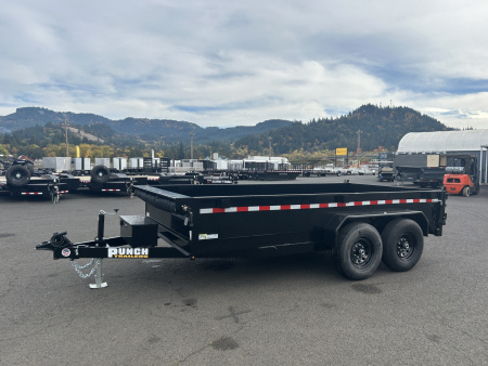 New 2026 Punch Trailers 7x14 Scissor Dump 14K GVWR