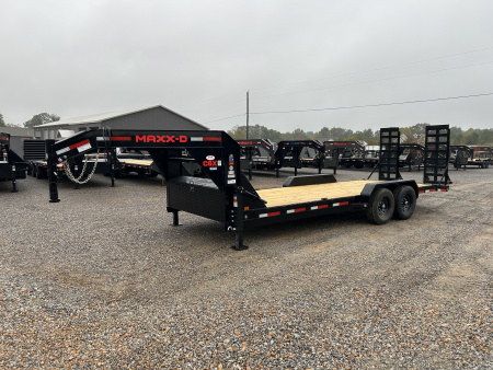 New 2026 MAXXD 83"x22' 15.6k Gooseneck Equipment Trailer