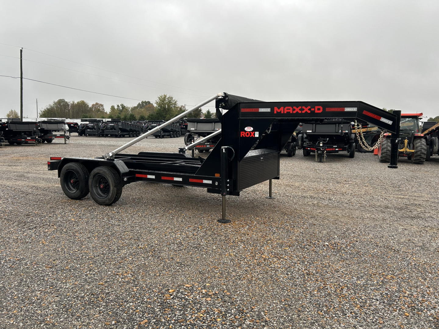 New 2026 MAXXD Roll Off Dump Trailer | 83" x 14' 18K GVWR