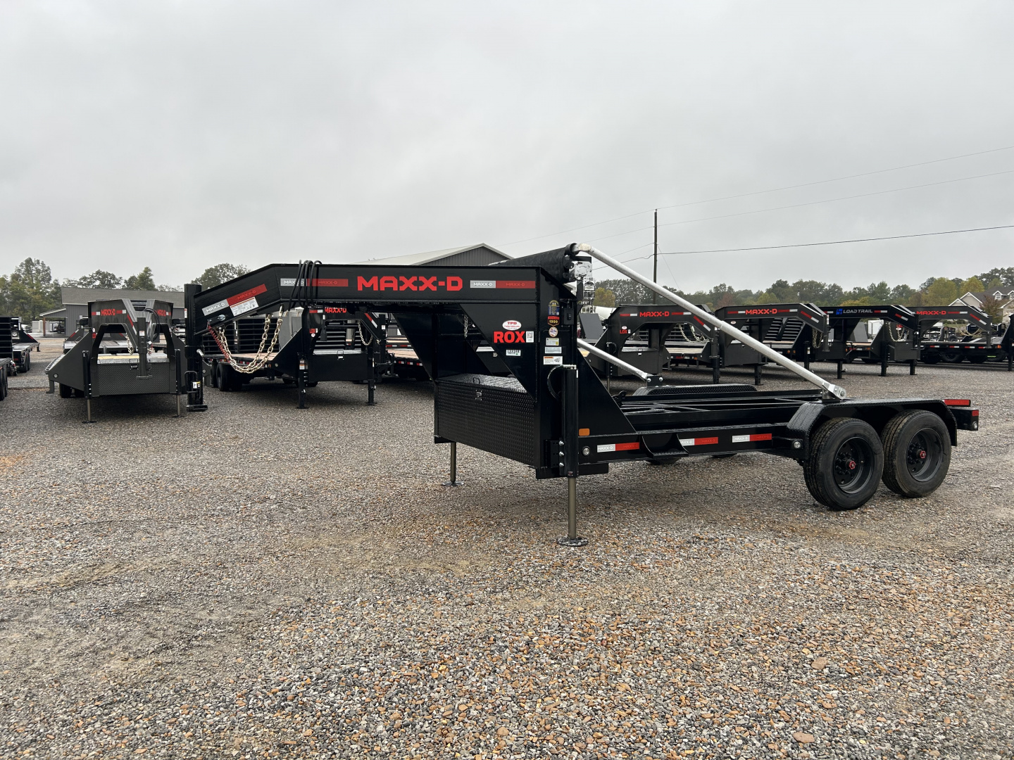 New 2026 MAXXD Roll Off Dump Trailer | 83" x 14' 18K GVWR