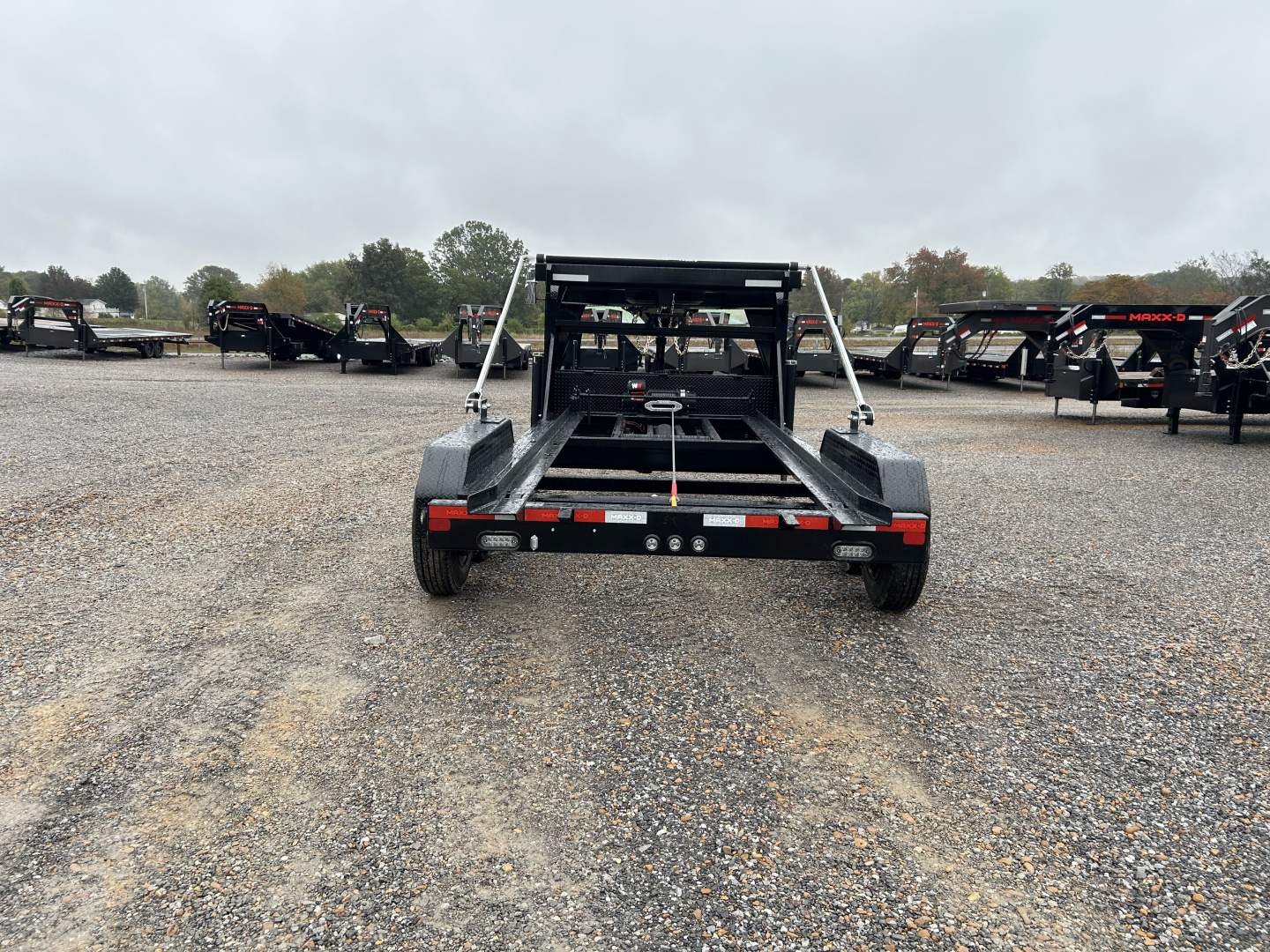 New 2026 MAXXD Roll Off Dump Trailer | 83" x 14' 18K GVWR
