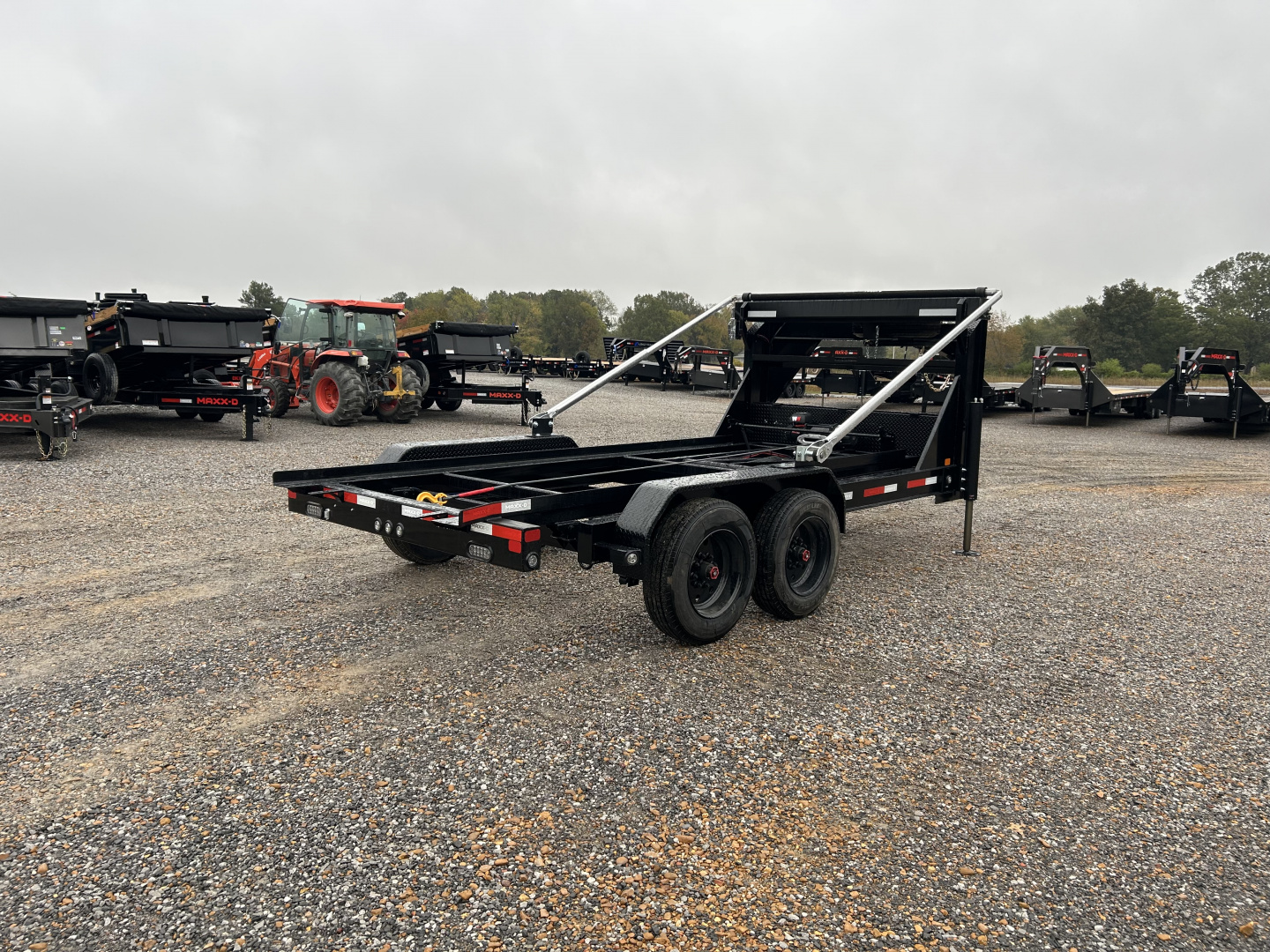 New 2026 MAXXD Roll Off Dump Trailer | 83" x 14' 18K GVWR