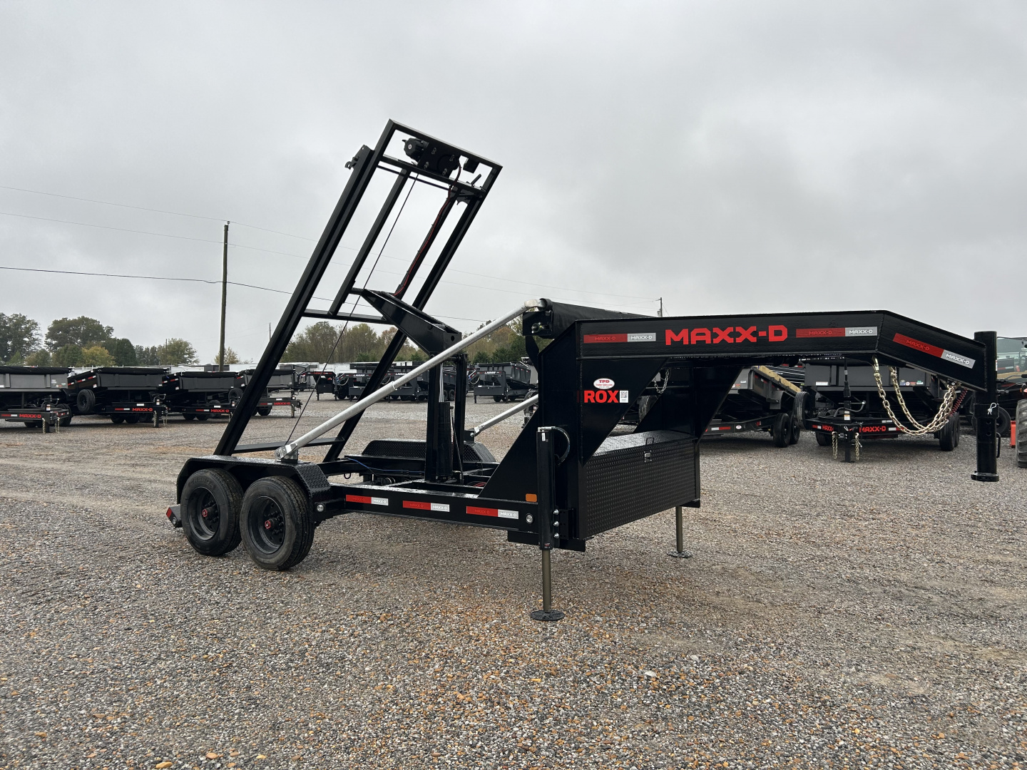 New 2026 MAXXD Roll Off Dump Trailer | 83" x 14' 18K GVWR