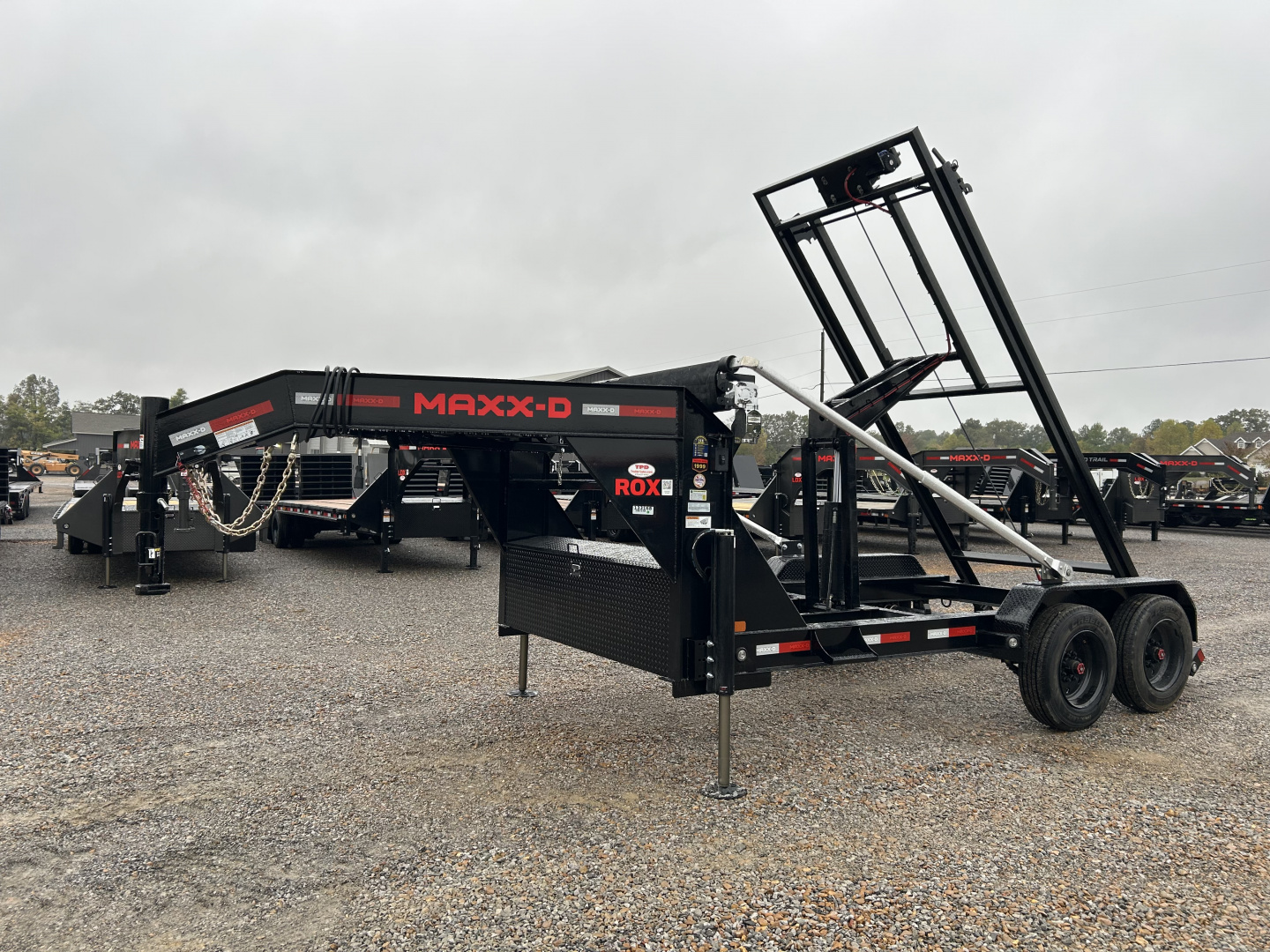 New 2026 MAXXD Roll Off Dump Trailer | 83" x 14' 18K GVWR