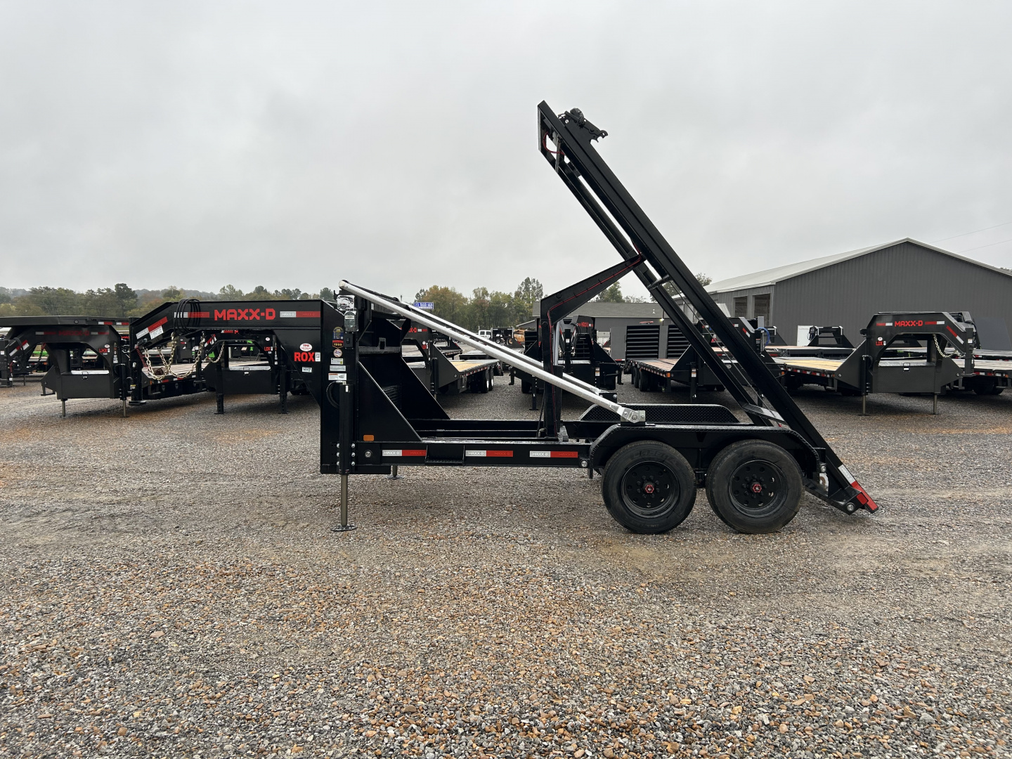 New 2026 MAXXD Roll Off Dump Trailer | 83" x 14' 18K GVWR