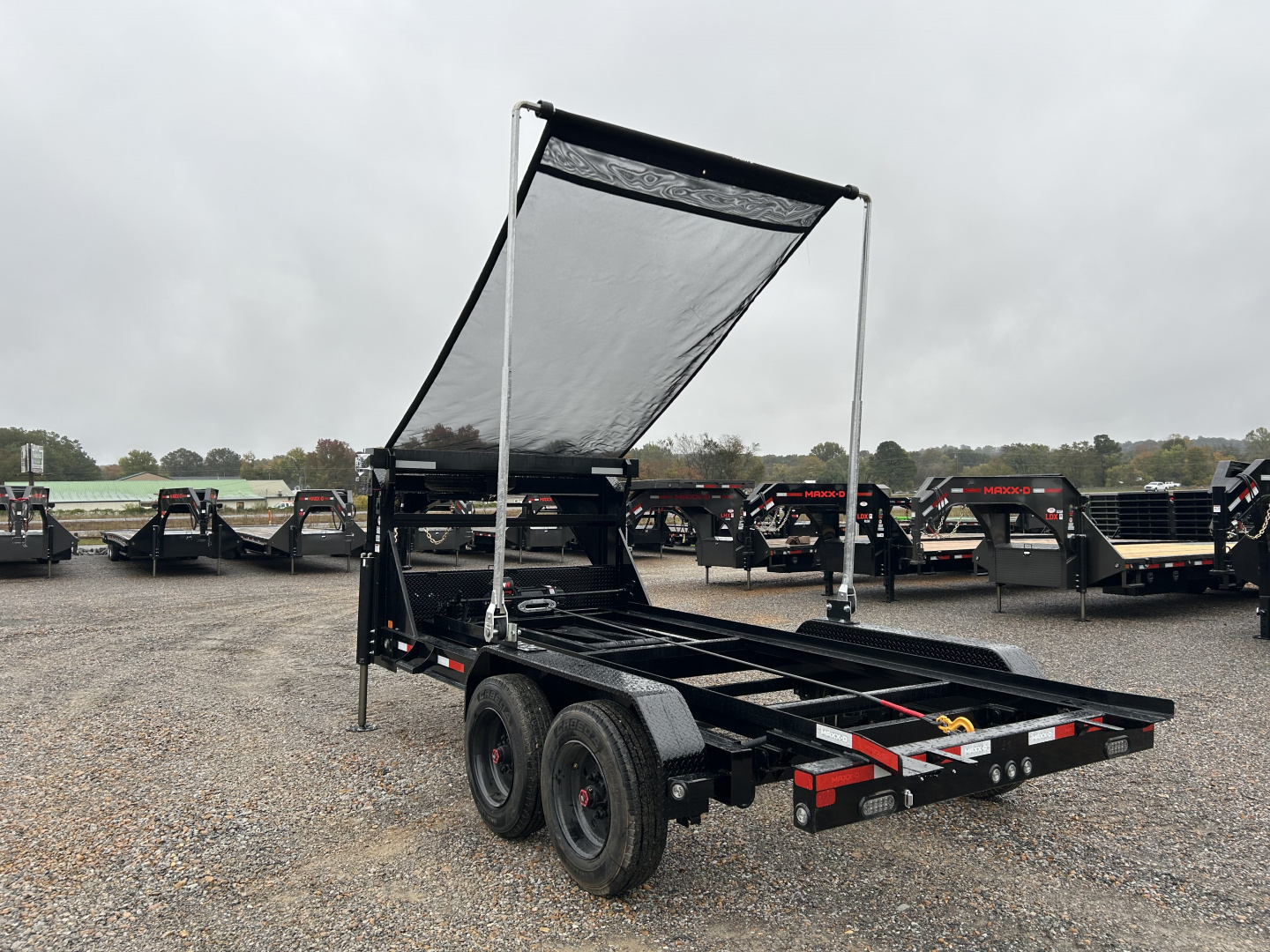 New 2026 MAXXD Roll Off Dump Trailer | 83" x 14' 18K GVWR