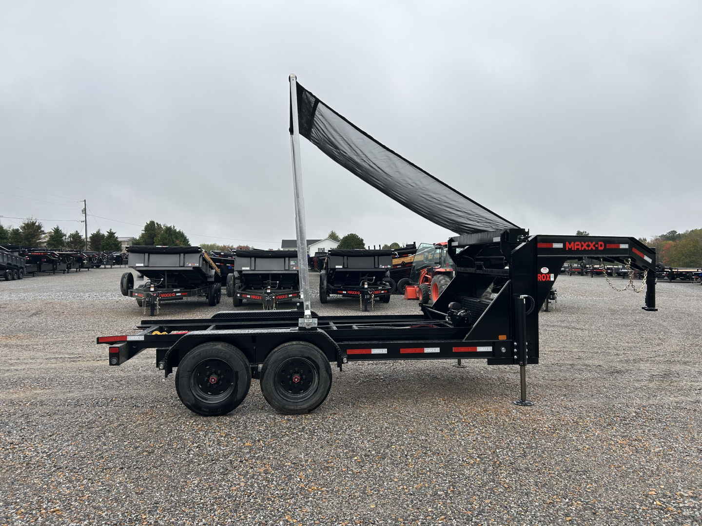New 2026 MAXXD Roll Off Dump Trailer | 83" x 14' 18K GVWR
