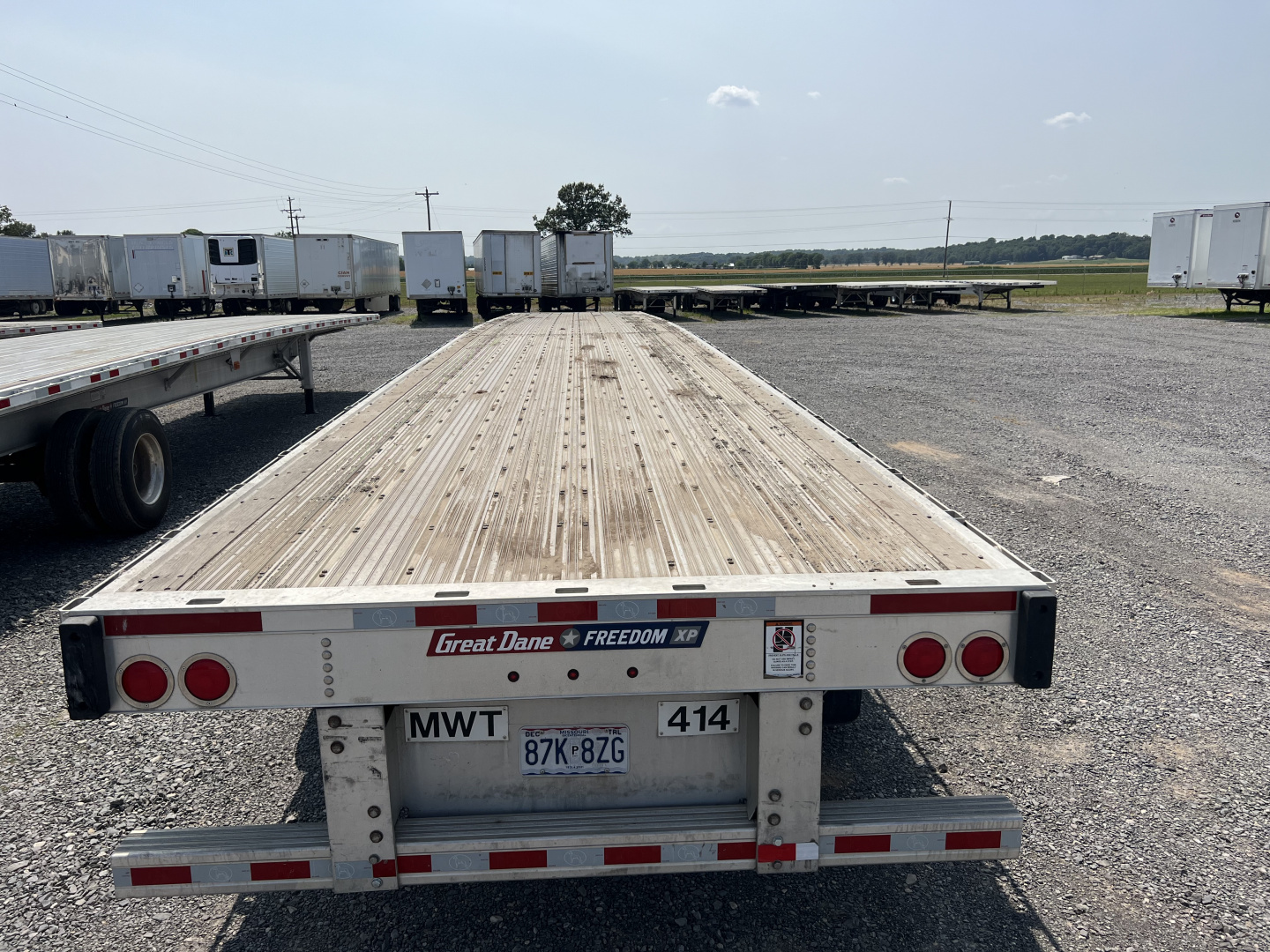 Used $1200/Month 2020 Great Dane 53' Aluminum Flatbed - Sale or Rent to Own