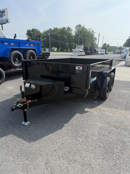 New 2026 BWISE 6x10 7K Light Duty Low Profile Dump Trailer