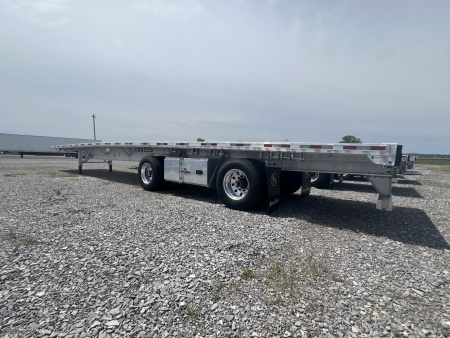Used (5) 2023 Great Dane 53' Aluminum Flatbed - Sale or Rent to Own