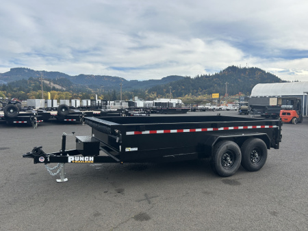 New 2026 Punch Trailers 7X14 Scissor Dump 14K GVWR