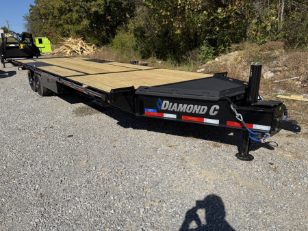 New 2026 Diamond C DET210 DECK OVER POWER TILT 26’ HYDRO JACK WIRELESS REMOTE