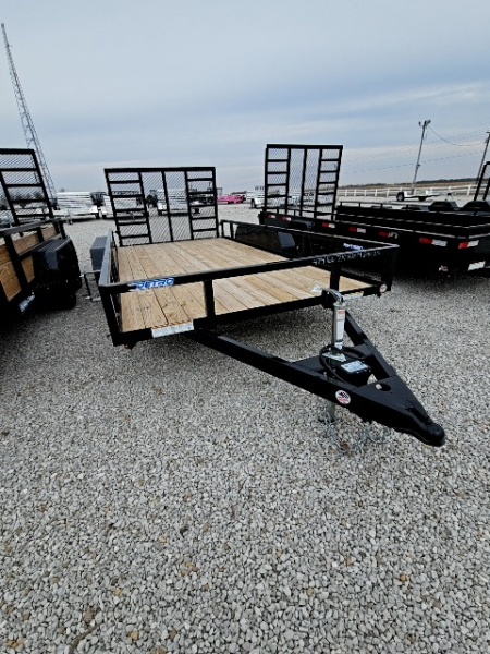 New 2026 Sure-Trac 7 x 14 7K Tube Top Utility Trailer