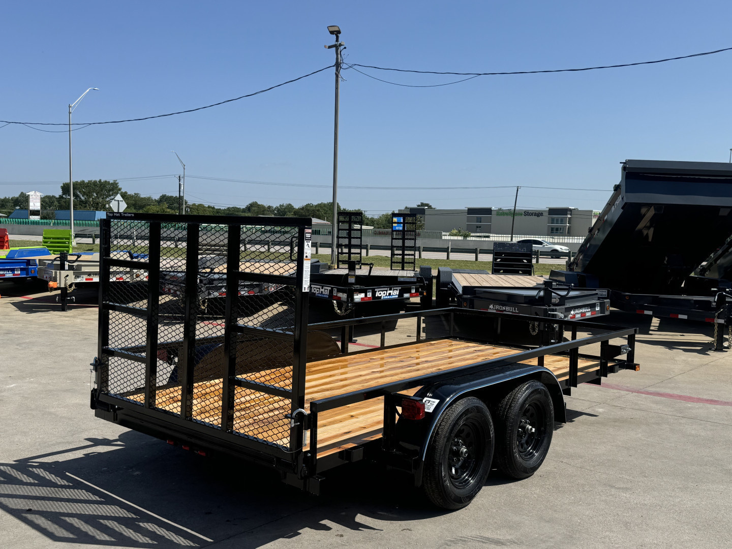 New 2026 Top Hat Trailers Lite Duty Utility - 14'x77" LDT Utility Trailer