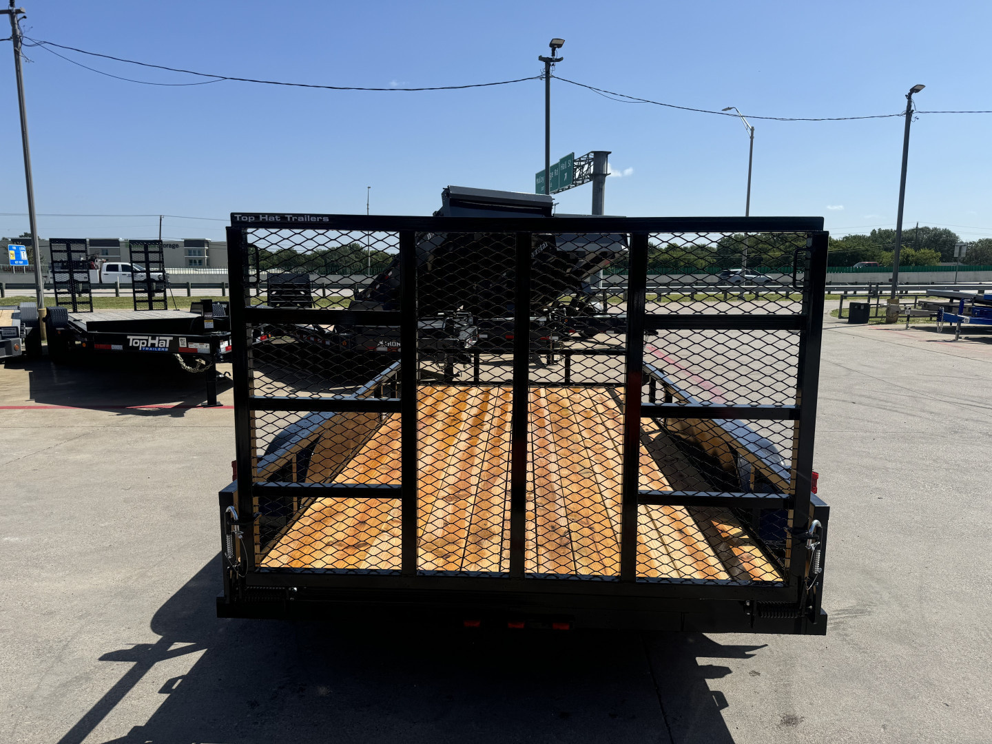 New 2026 Top Hat Trailers Lite Duty Utility - 14'x77" LDT Utility Trailer