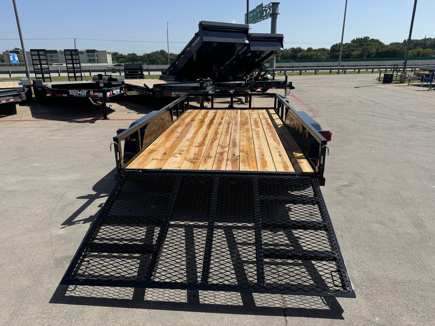 New 2026 Top Hat Trailers Lite Duty Utility - 14'x77" LDT Utility Trailer