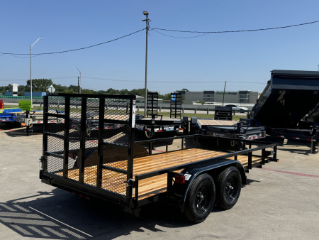 New 2026 Top Hat Trailers Lite Duty Utility - 14'x77" LDT Utility Trailer