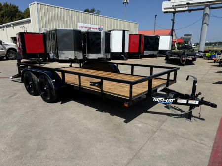New 2026 Top Hat Trailers Lite Duty Utility - 14'x77" LDT Utility Trailer