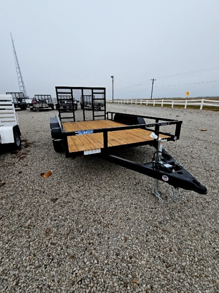 New 2026 Sure-Trac 7 x 12 7K Tube Top Utility Trailer