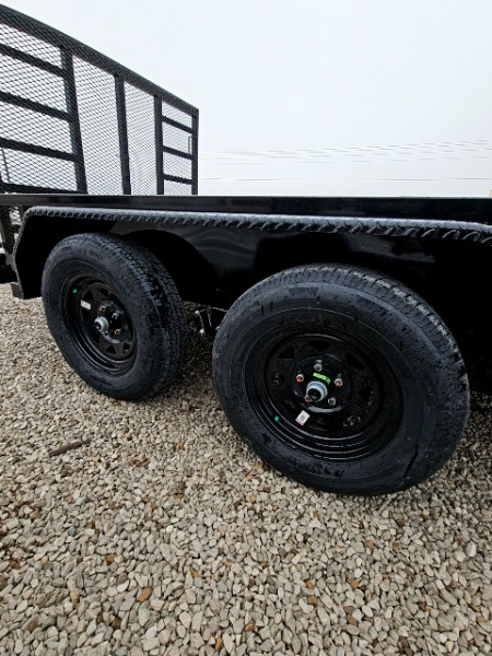 New 2026 Sure-Trac 7 x 12 7K Tube Top Utility Trailer