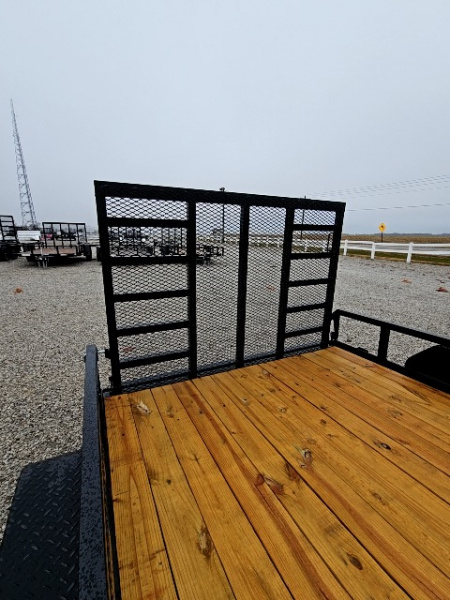 New 2026 Sure-Trac 7 x 12 7K Tube Top Utility Trailer