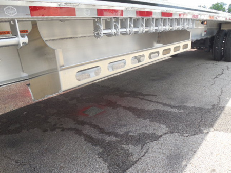 Used $1250/Month 2024 MAC 53' Flatbed Trailer w/ Toolbox