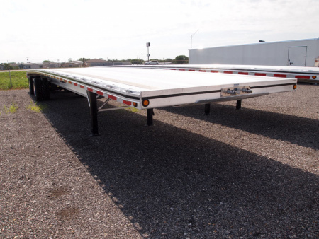 Used $1250/Month 2024 MAC 53' Flatbed Trailer w/ Toolbox